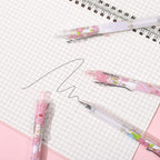 Set 12 Boligrafos Tinta Gel Negro Sakura Rabit Cute Kawaii - Fliperex