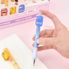 Set 3 Lápices Diseño Bebidas Bebestibles Kawaii Cute - Fliperex