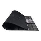 Alfombra Limpiapies Felpudo Alfombra De Entrada Welcome Gris - Fliperex