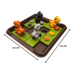 Rompecabeza 3D Juego De Habilidad y Logica Funny Dinosaurio - Fliperex