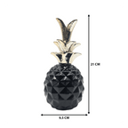 Set 2 Figuras Piñas Decorativas De Ceramica Adorno Decohogar - Fliperex