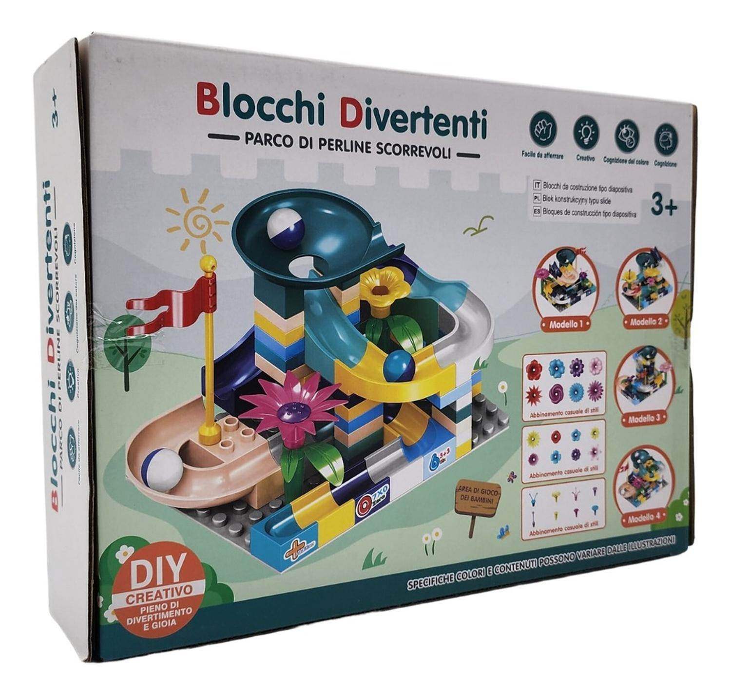 Juego Laberinto De Bolitas Pista De Bolitas 91 Piezas - Fliperex