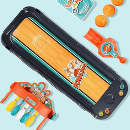 Juguete Bowling Completo Juego De Mesa Bolos Familiar - Fliperex