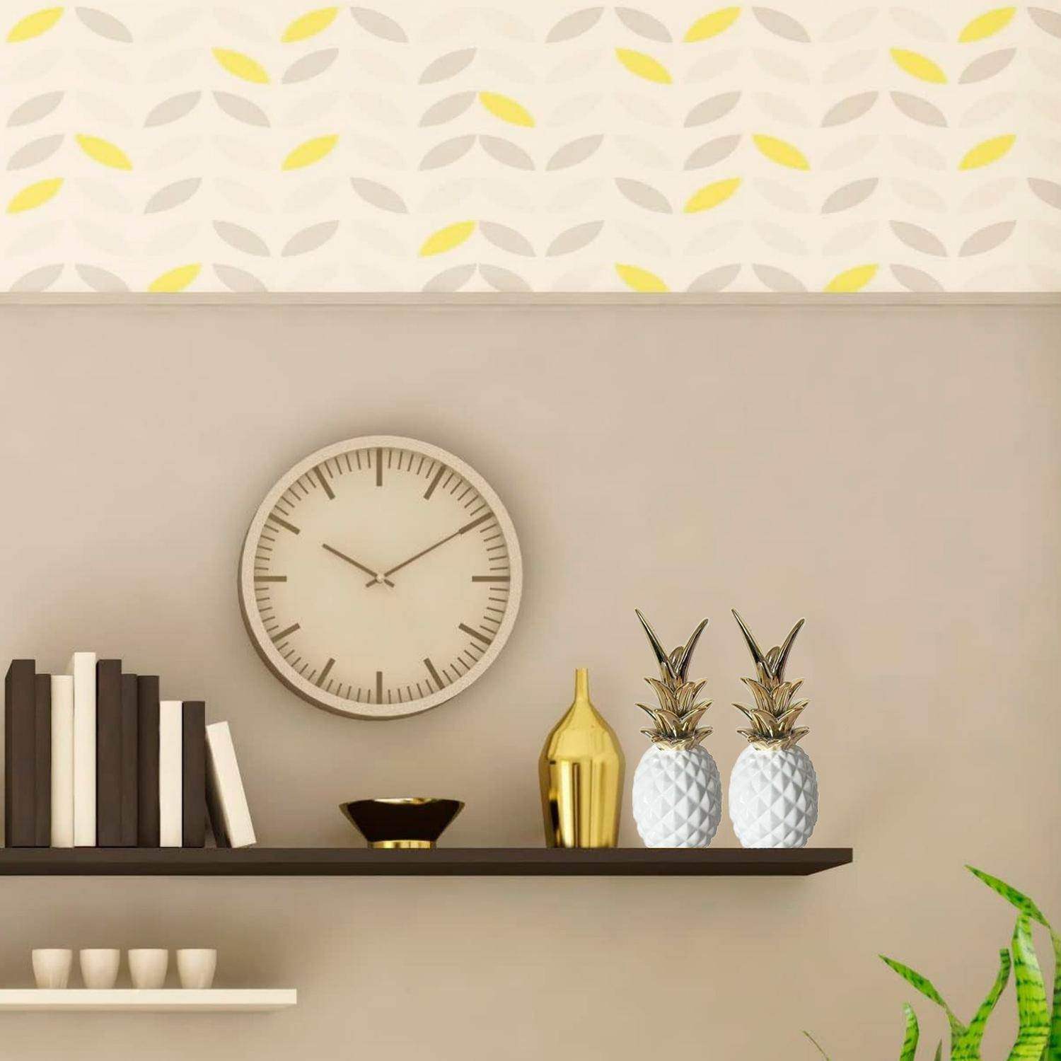 Set 2 Figuras Piñas Decorativas De Ceramica Adorno Decohogar - Fliperex