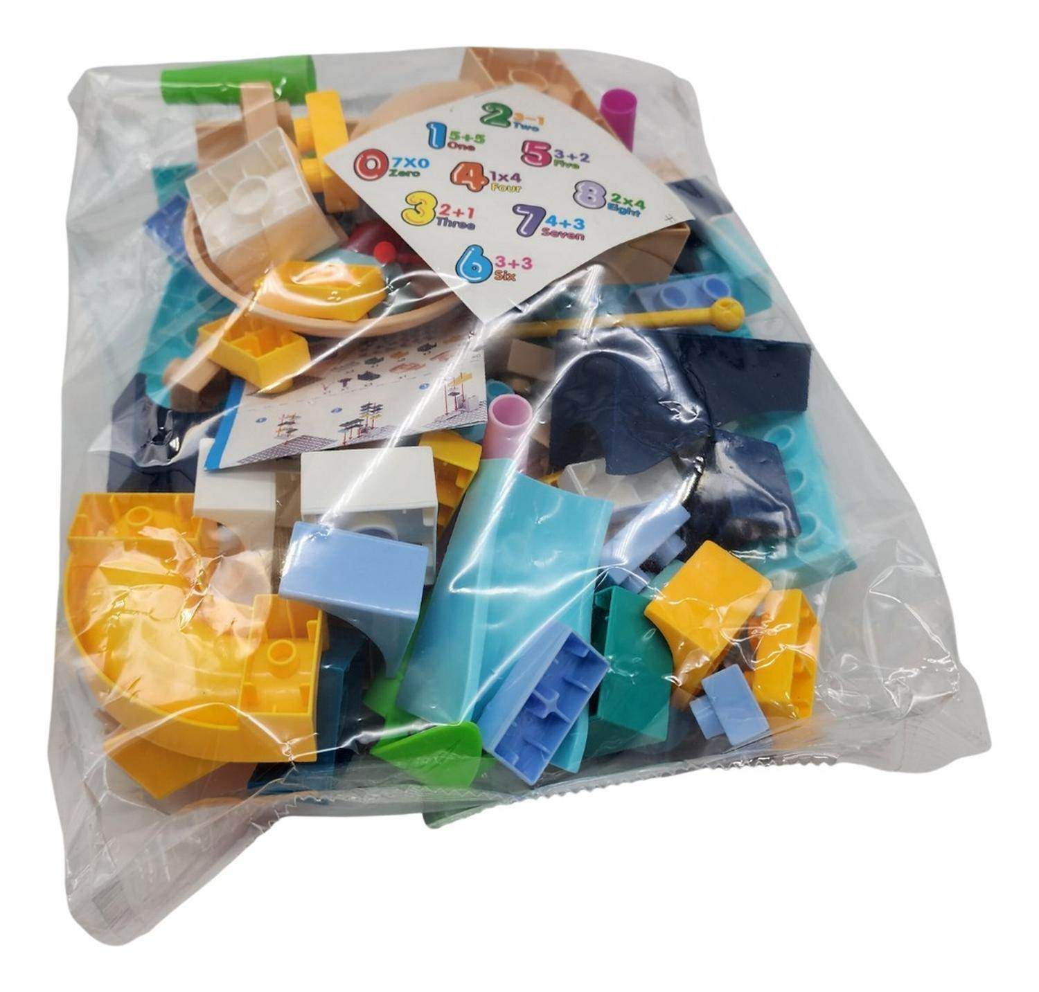 Juego Laberinto De Bolitas Pista De Bolitas 91 Piezas - Fliperex