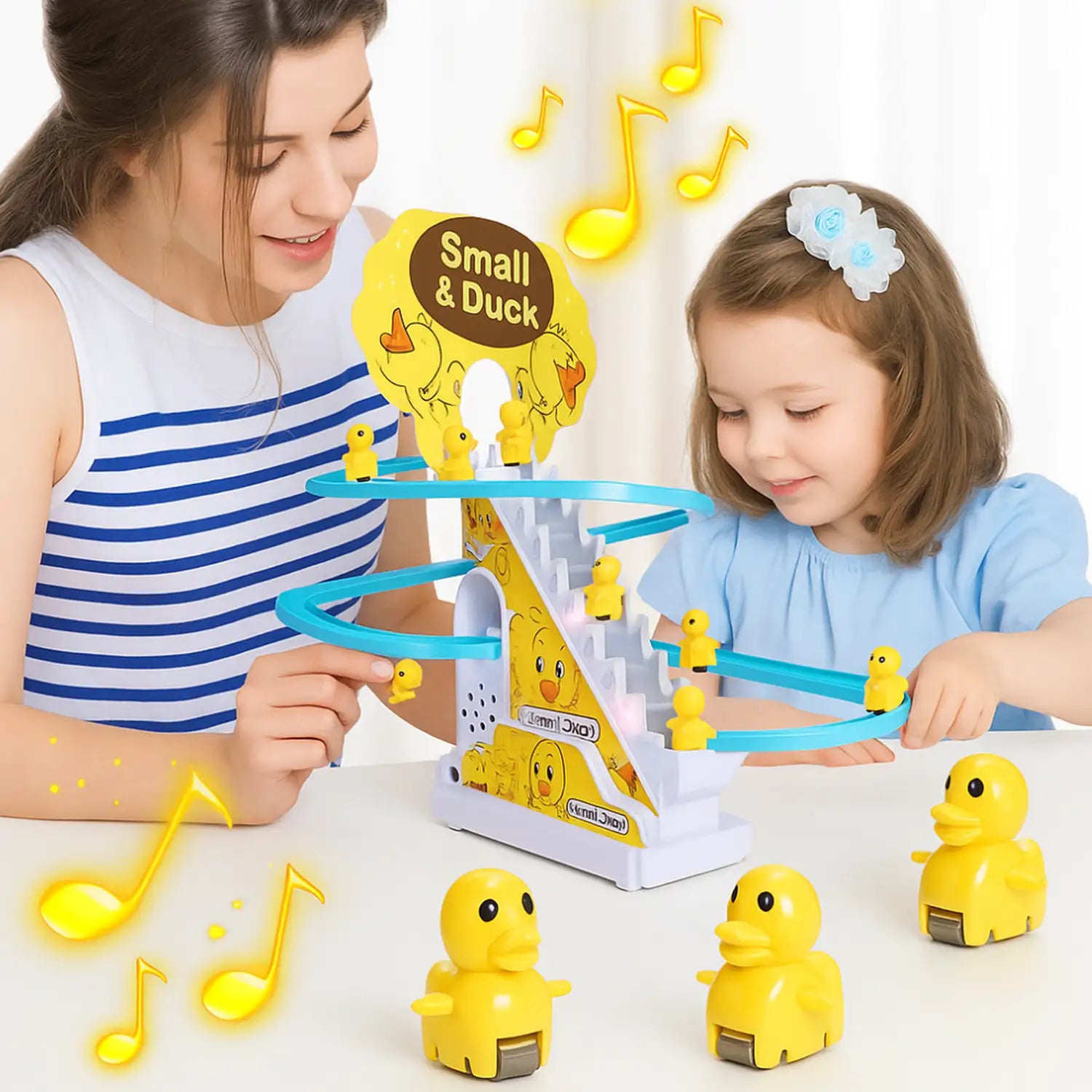 Juguete Pista Pato Duck Track Entretenida Tobogan Carrera