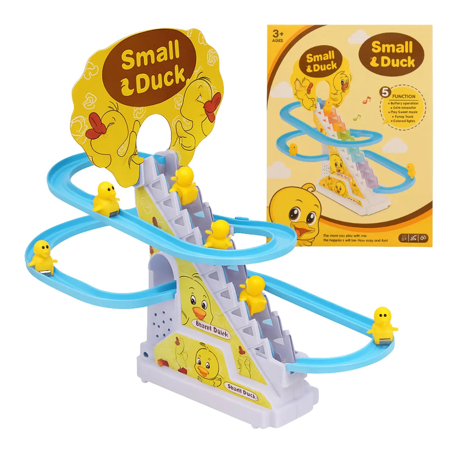 Juguete Pista Pato Duck Track Entretenida Tobogan Carrera