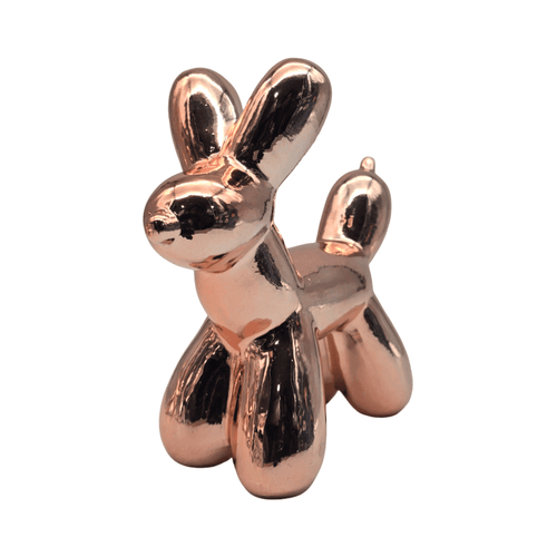 Adorno Perro Mascota Efecto Globo Metalizado Decoracion - Fliperex