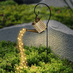 Regadera Solar Led Decorativa Impermeable Jardin Decoracion - Fliperex