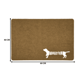 Alfombra Limpiapies Felpudo Alfombra De Entrada LovelyPet - Fliperex