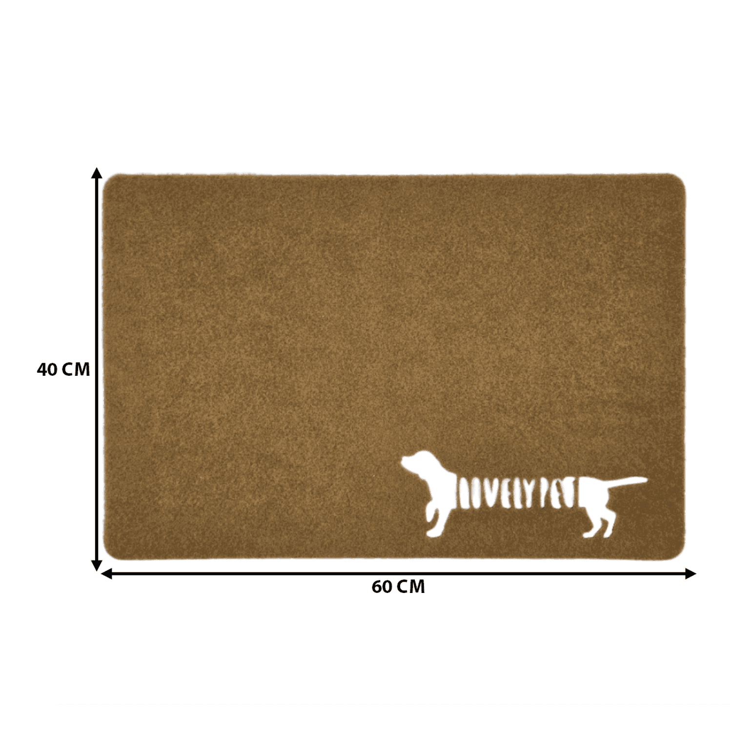 Alfombra Limpiapies Felpudo Alfombra De Entrada LovelyPet - Fliperex