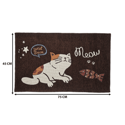 Alfombra Limpiapies Felpudo Alfombra De Entrada Mascotas - Fliperex