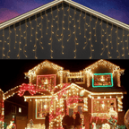 Cascada Luces Led Cortina Navidad Boda Matrimonio Fiestas - Fliperex