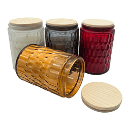 Vela Aromatica Elegante Fragancia Duradera Vaso Diseño Color - Fliperex