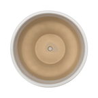 Set 3 Macetero Maceta De Ceramica Blanco Patrones Negro Alto - Fliperex