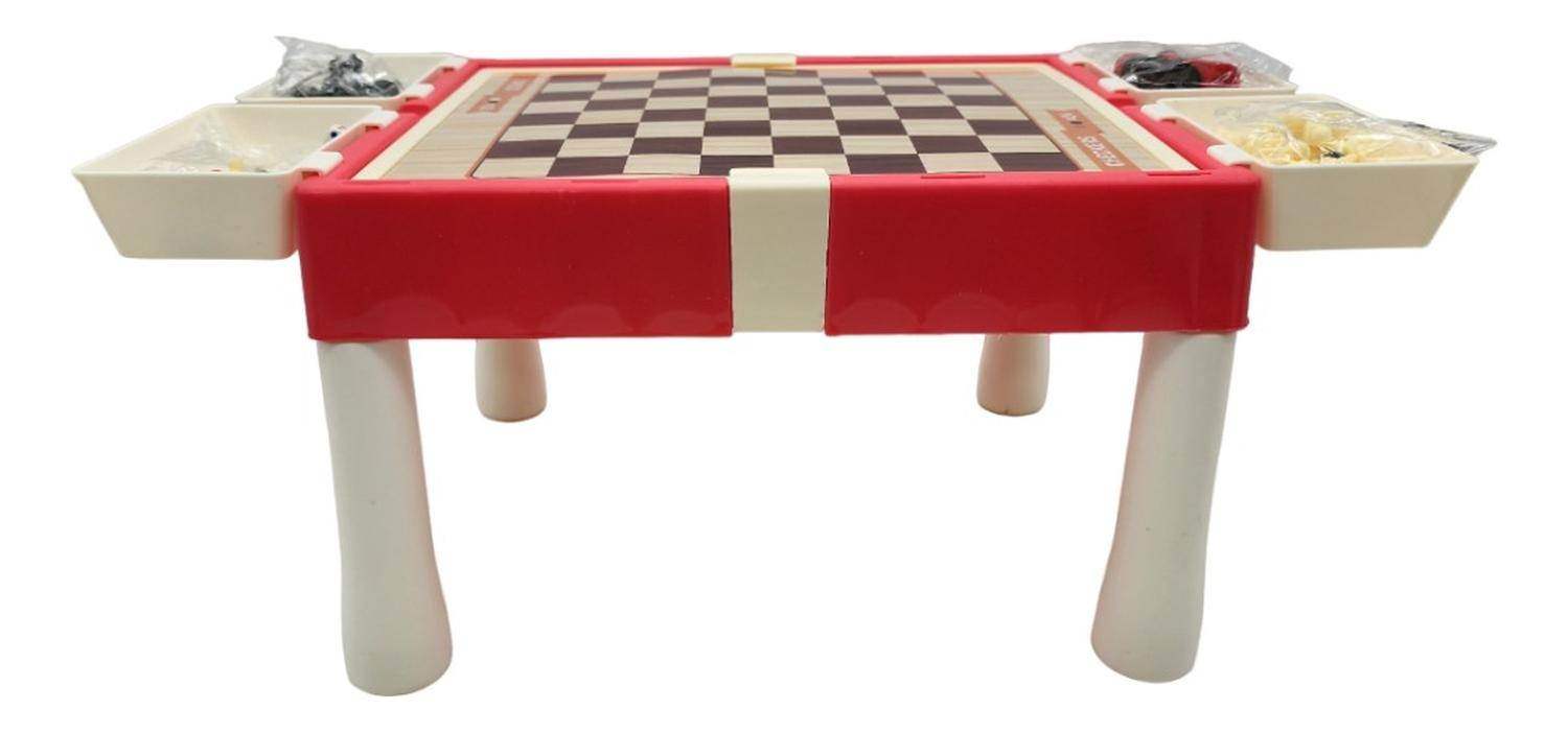 Tablero De Juego 11 En 1 Ajedrez Ludo Serpientes Y Escaleras - Fliperex