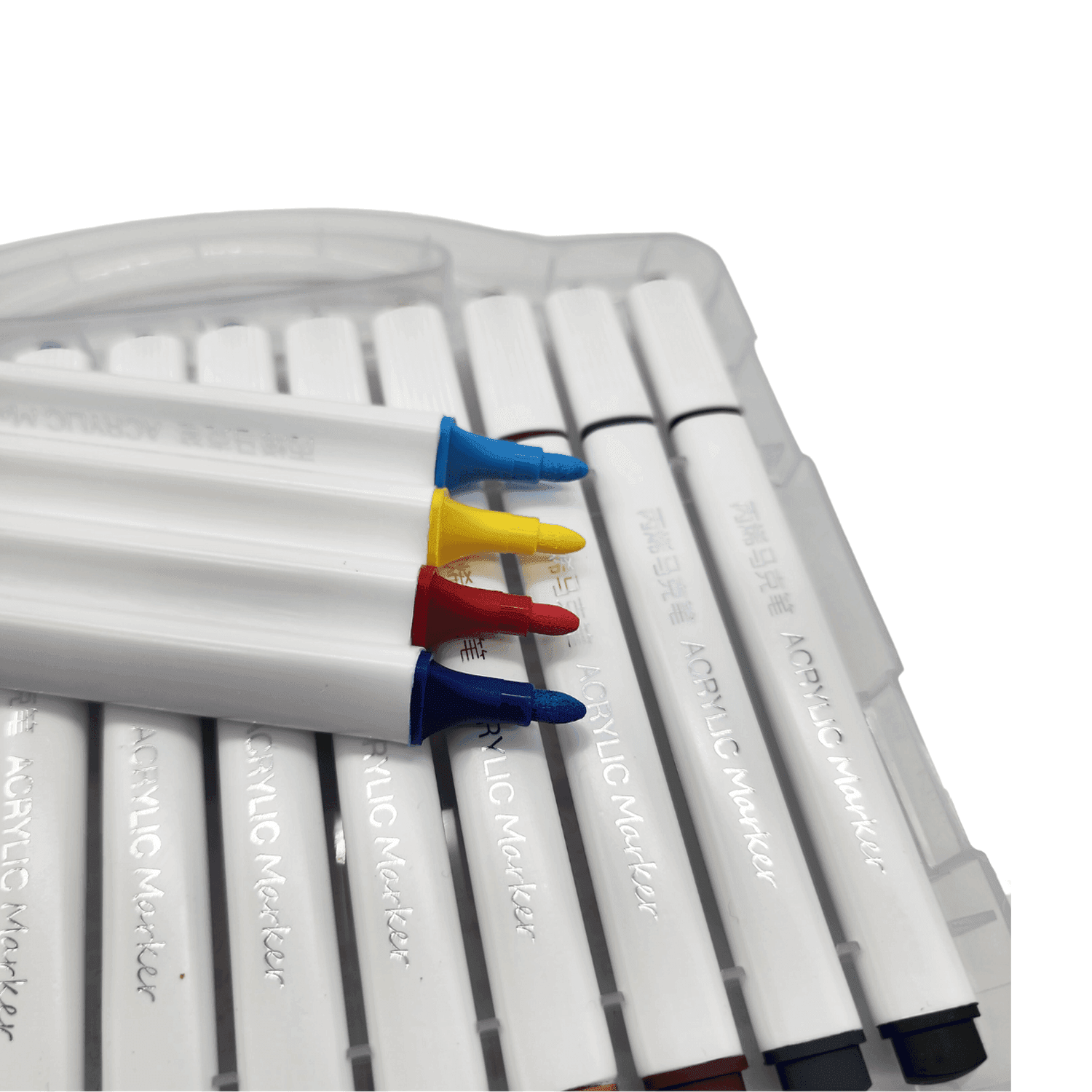 Set Marcadores Acrilicos 36 Lapices Calidad Arte Dibujo - Fliperex