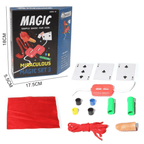 Set Juego De Magia y Trucos Clásico Para Niño Adulto Azul - Fliperex