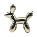Adorno Perro Mascota Efecto Globo Metalizado Decoracion - Fliperex
