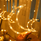 Cortina De Luces Cortina Led Luces Navideñas Guirnalda Luces - Fliperex