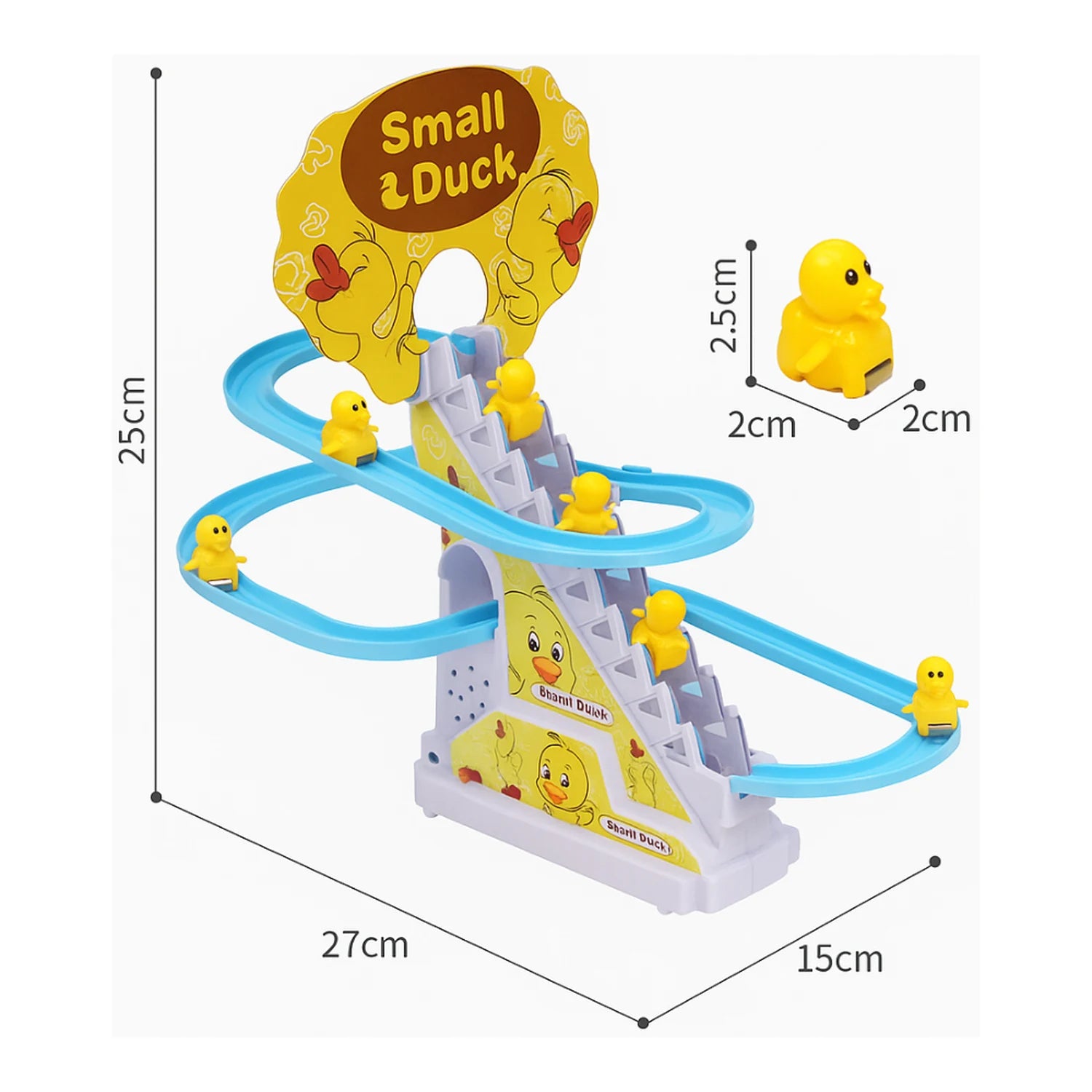 Juguete Pista Pato Duck Track Entretenida Tobogan Carrera