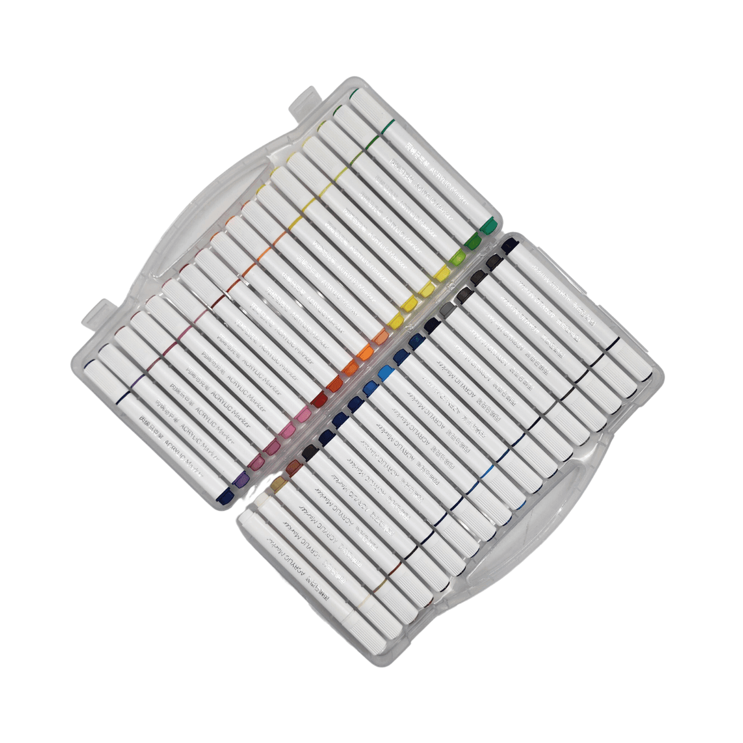 Set Marcadores Acrilicos 36 Lapices Calidad Arte Dibujo - Fliperex