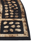 Alfombra Limpiapies Felpudo Alfombra De Entrada Piedra Semi - Fliperex