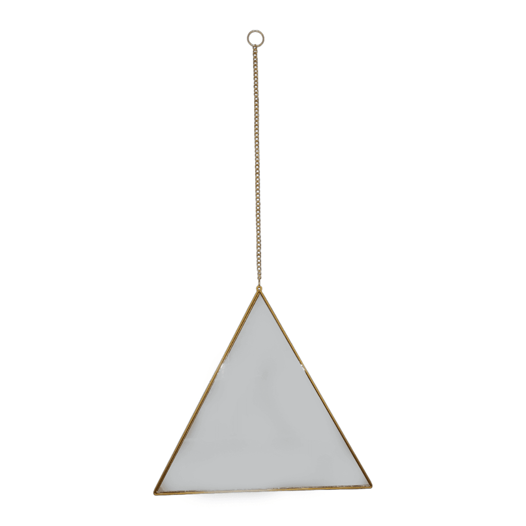 Set 4 Espejos Pared Para Colgar Triangular Marco De Espejo - Fliperex