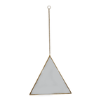 Set 4 Espejos Pared Para Colgar Triangular Marco De Espejo - Fliperex