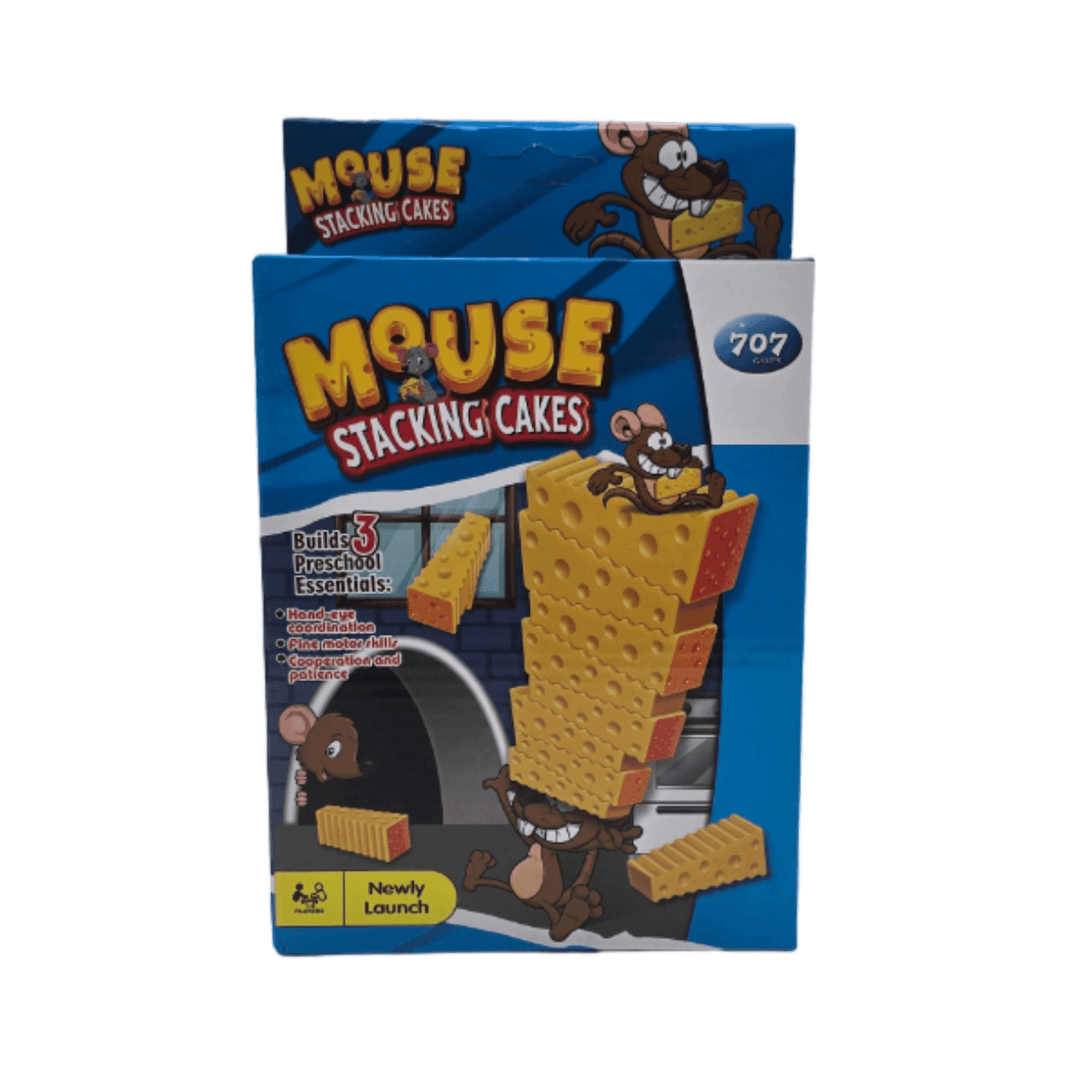 Juego De Mesa Equilibrio Ratoncito Juego Familiar Niños - Fliperex