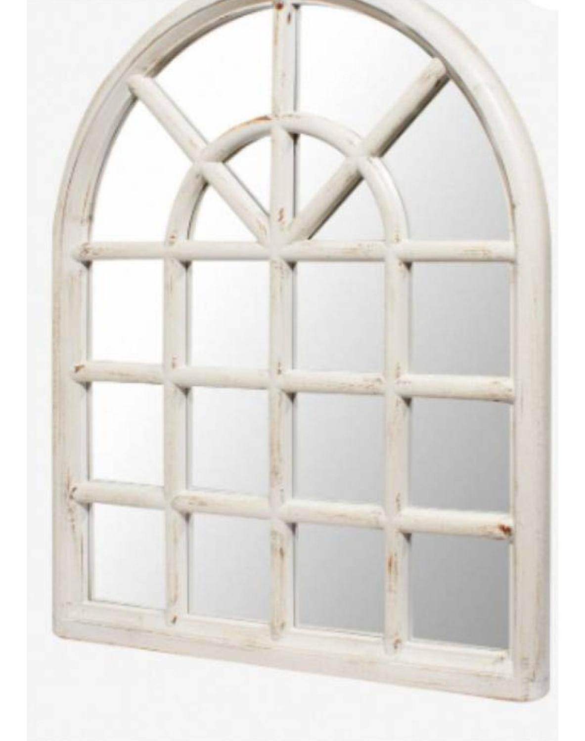 Marco Espejo Decorativo Clasico Forma De Ventana Vintage - Fliperex
