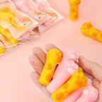 Set 3 Gomas De Borrar Patita De Gatito Kawaii Cute - Fliperex