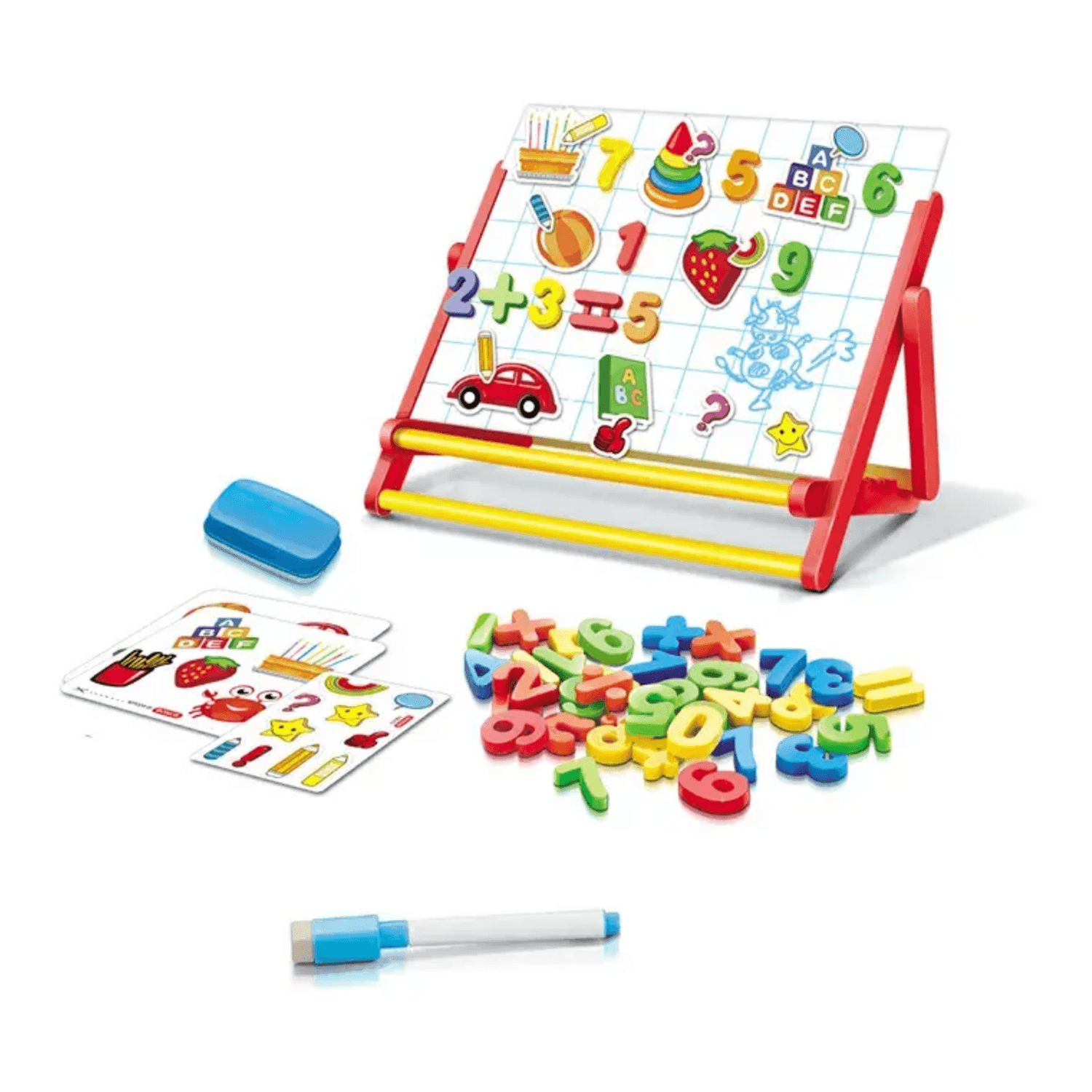 Pizarra Magnética Infantil Para Dibujar Tablero De Dibujo - Fliperex