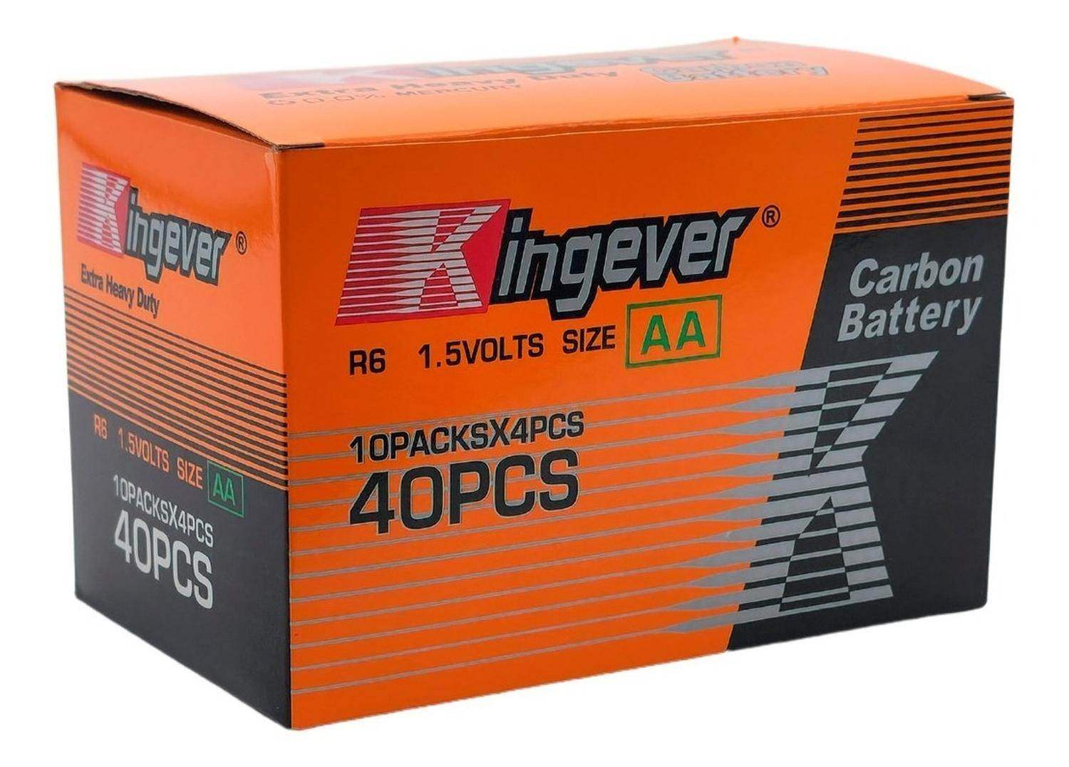 Pack Pilas Doble Aa Kingever 20 Unidades - Fliperex