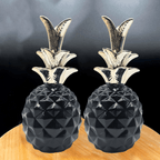 Set 2 Figuras Piñas Decorativas De Ceramica Adorno Decohogar - Fliperex