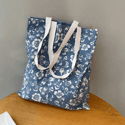 Bolsa De Tela Para Compras Bolsa De Mano Multiuso Diseños - Fliperex