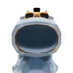 Escultura Decorativa Fortuna Porta Objetos Nordica Celeste - Fliperex