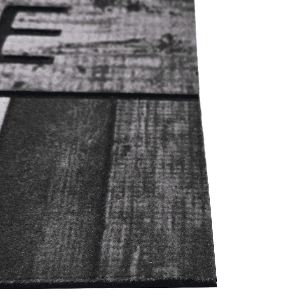 Alfombra Limpiapies Felpudo Alfombra De Entrada Welcome Gris - Fliperex