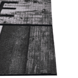 Alfombra Limpiapies Felpudo Alfombra De Entrada Welcome Gris - Fliperex