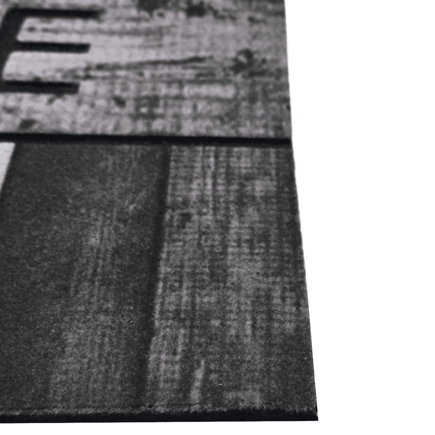 Alfombra Limpiapies Felpudo Alfombra De Entrada Welcome Gris - Fliperex