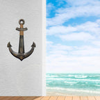 Ancla Decorativo De Madera Gris Oscuro Para Pared Decoracion - Fliperex