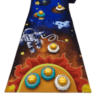 Alfombra De Lanzamiento Con Puntaje Juego Familiar Spacegame - Fliperex