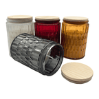 Vela Aromatica Elegante Fragancia Duradera Vaso Diseño Color - Fliperex