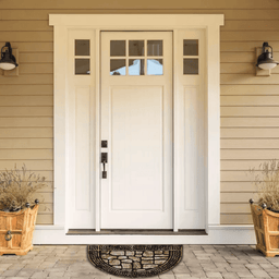 Alfombra Limpiapies Felpudo Alfombra De Entrada Piedra Semi - Fliperex