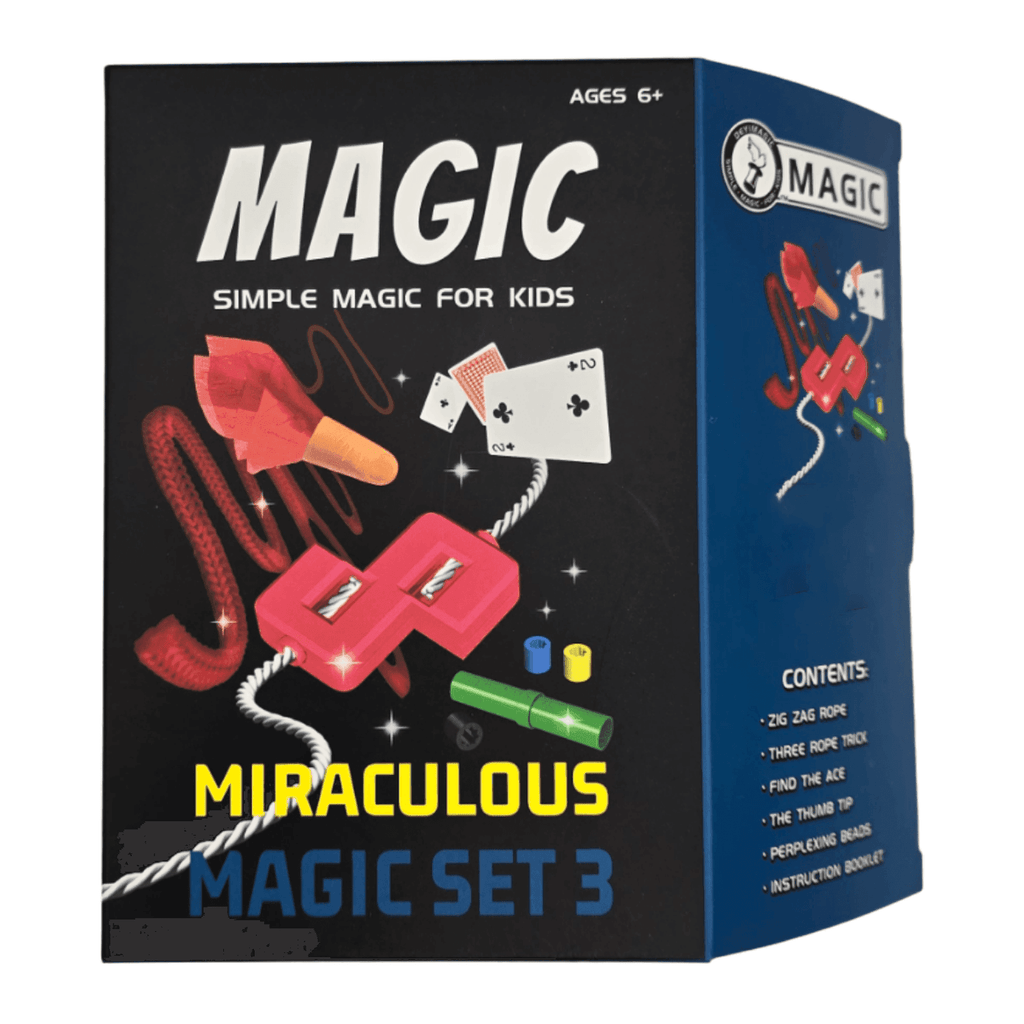 Set Juego De Magia y Trucos Clásico Para Niño Adulto Azul - Fliperex