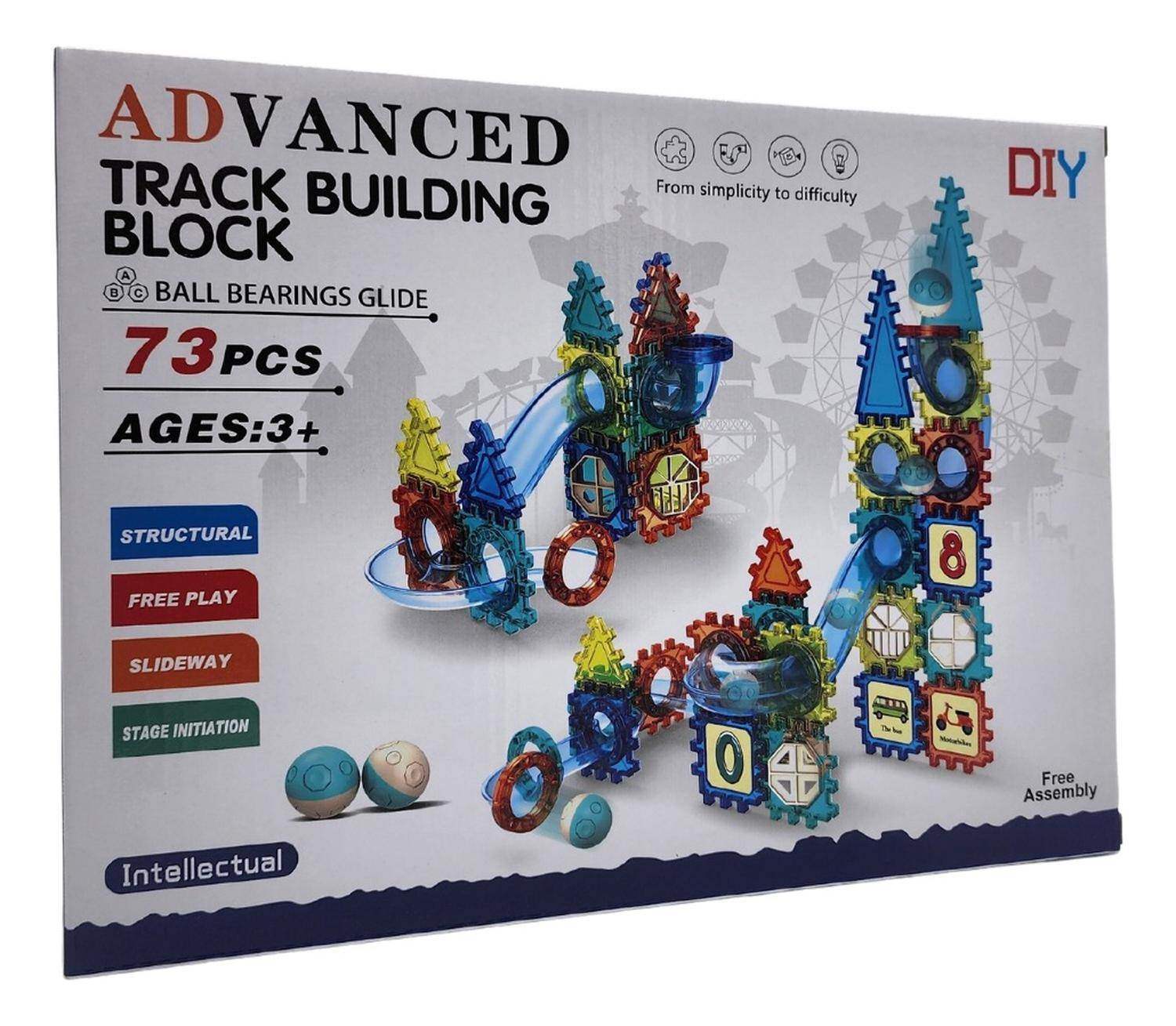 Set De Construccion Tobogan Carrera De Bolitas 73 Piezas - Fliperex