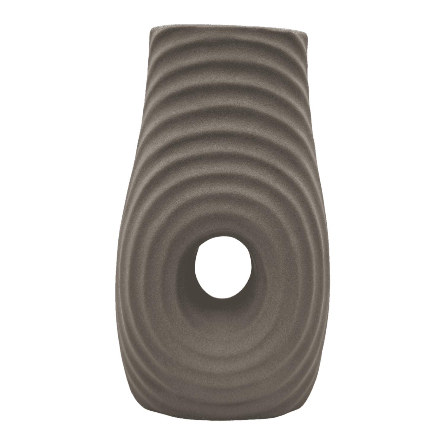 Jarron Florero De Ceramica Fina Decorativo Moderno Cafe - Fliperex