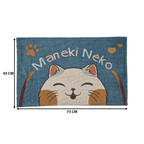 Alfombra Limpiapies Felpudo Alfombra De Entrada Mascotas - Fliperex