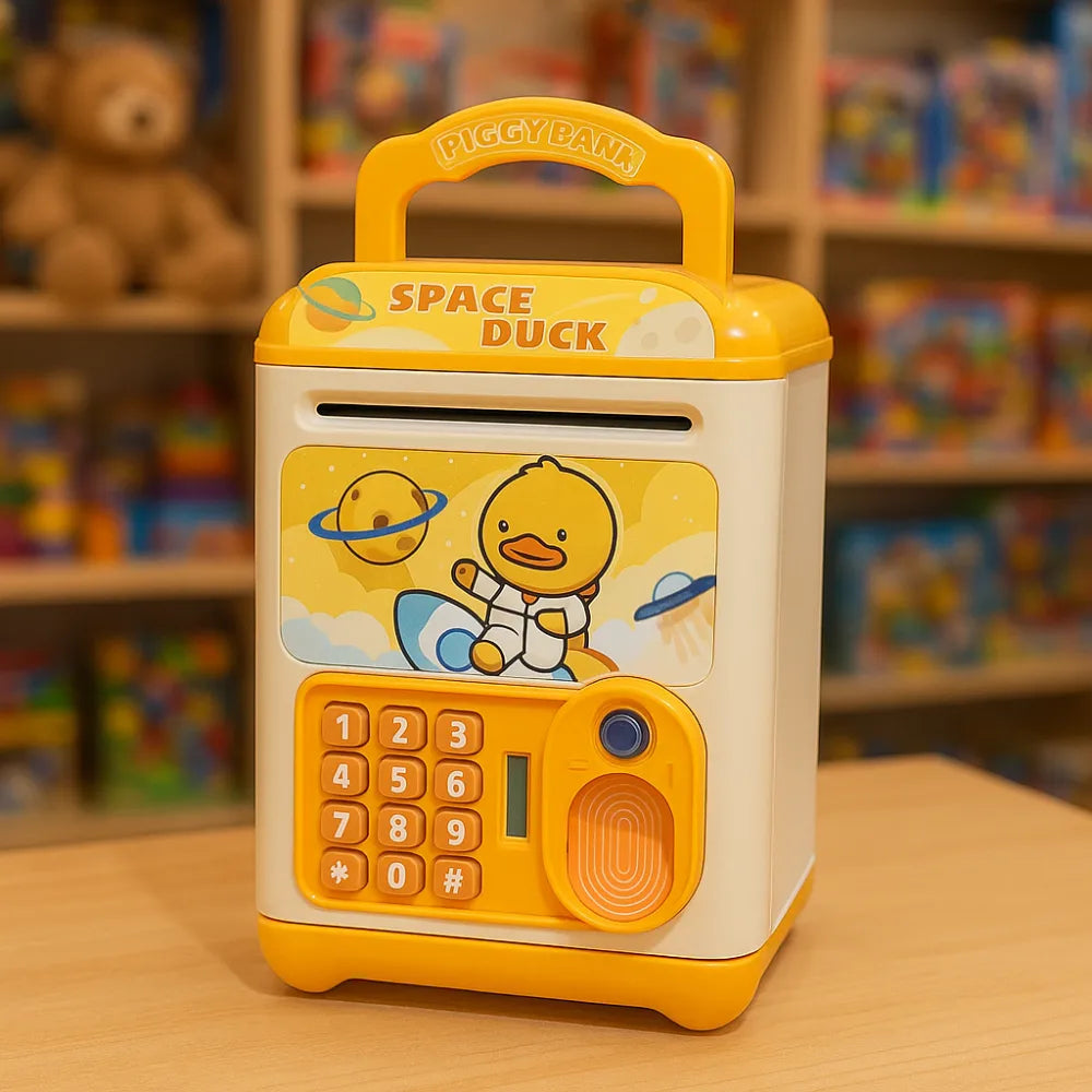 Alcancia Electronica Diseños Kawaii Caja Fuerte Portatil