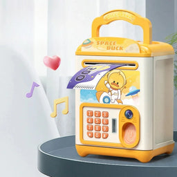 Alcancia Electronica Diseños Kawaii Caja Fuerte Portatil